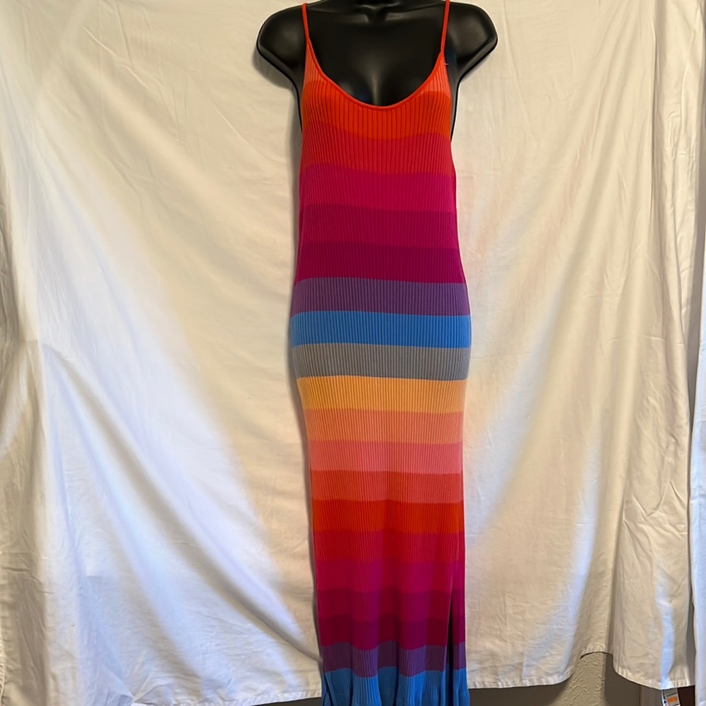 Banana Republic Pride 2020 Rainbow Knit Dress-M